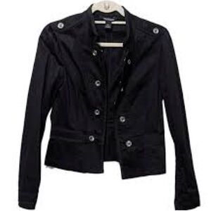 White House black market women’s jacket size 2 black